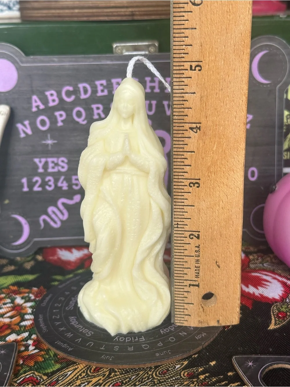 Sacred Mother Virgin Mary Prayer Candle